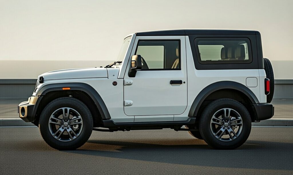 Mahindra Thar Roxx side profile