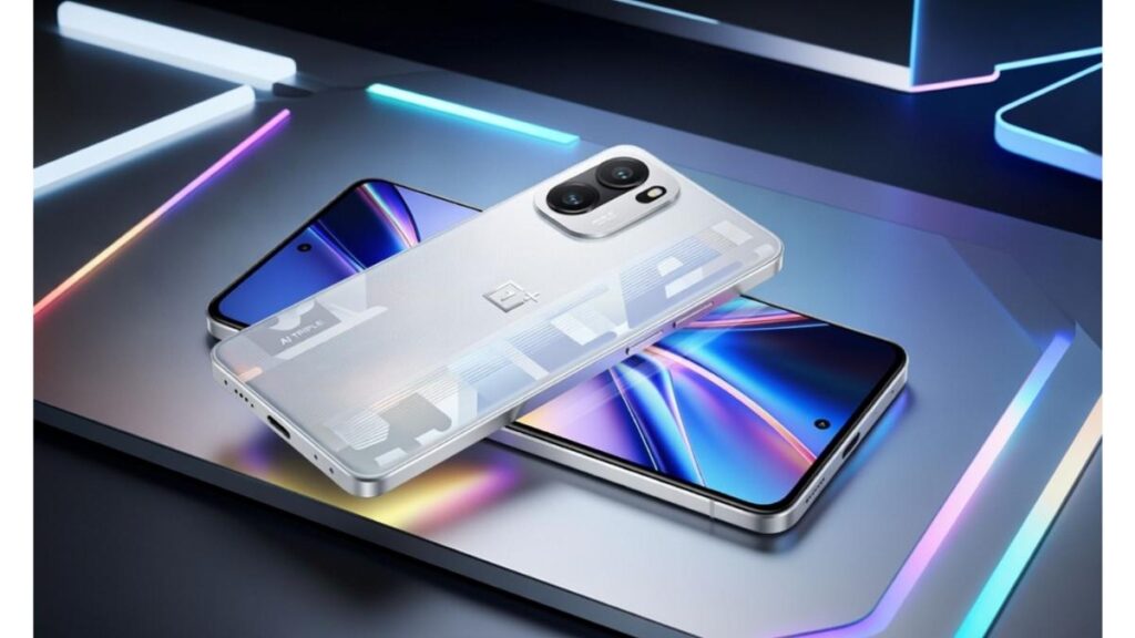 OnePlus Ace 6 smartphone with AMOLED display and premium design