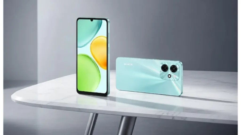 Honor X6d back panel design.