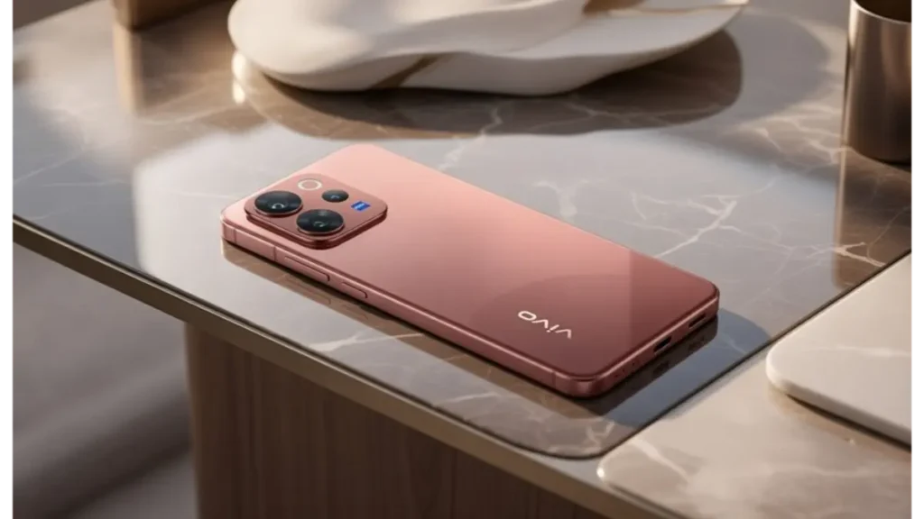 Vivo V70 back panel design