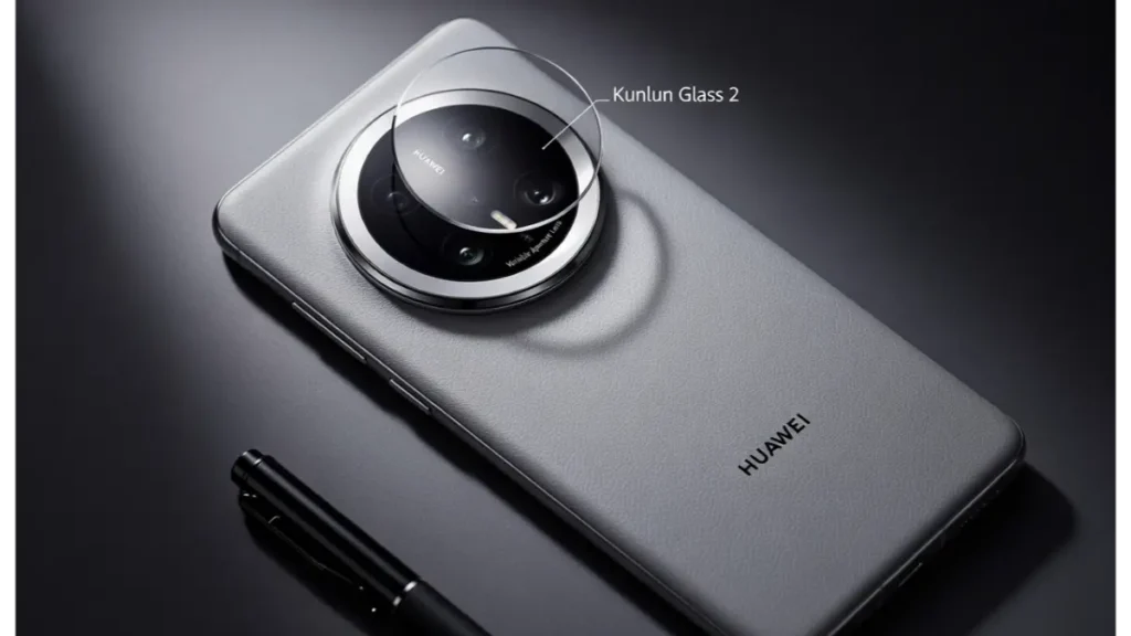 Huawei Mate 80 Pro rear circular camera module with XMAGE branding.