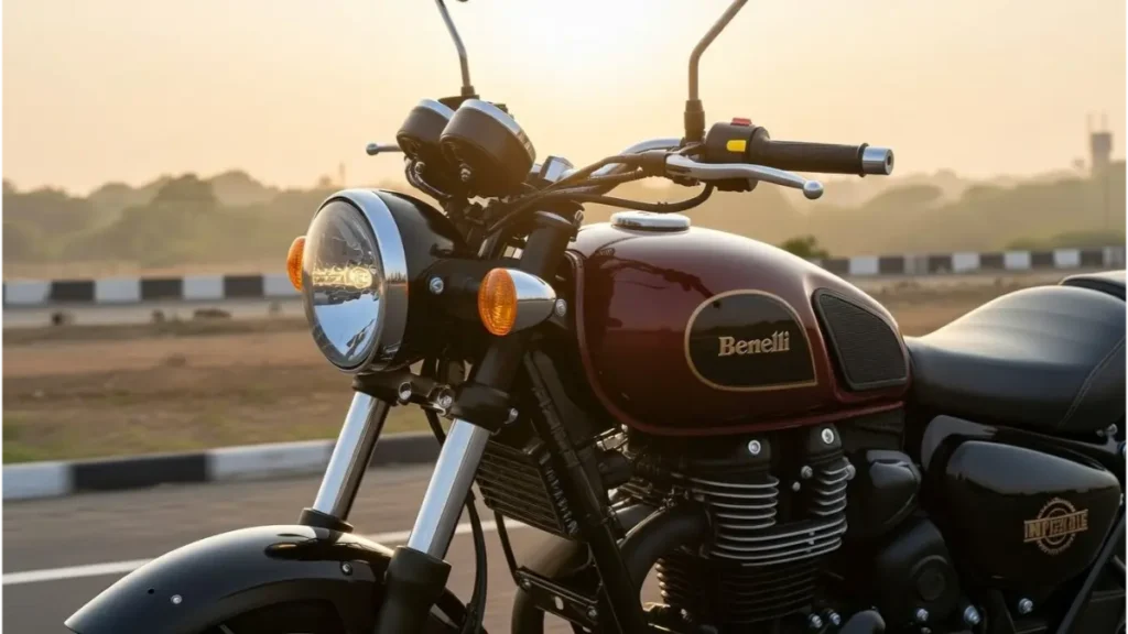 Benelli Imperiale 400 classic design and fuel tank