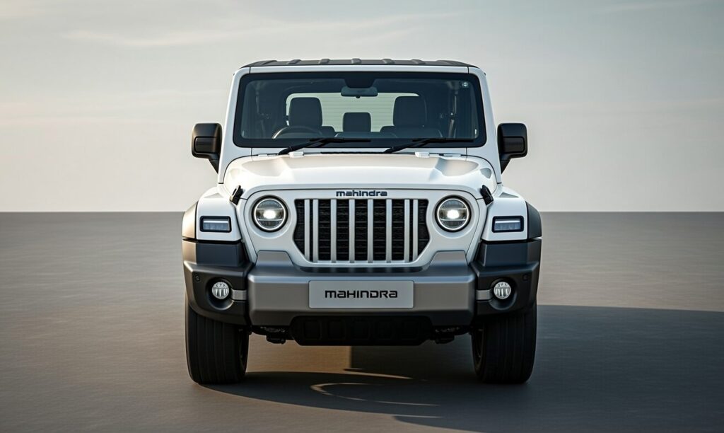 Mahindra Thar Roxx front view design