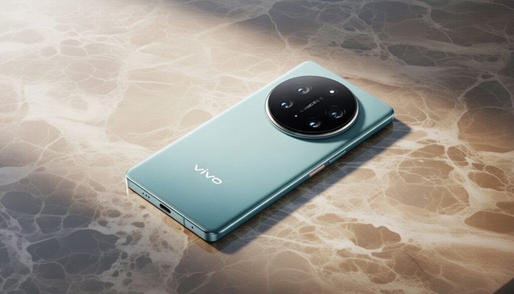 Vivo X200T back design with camera module