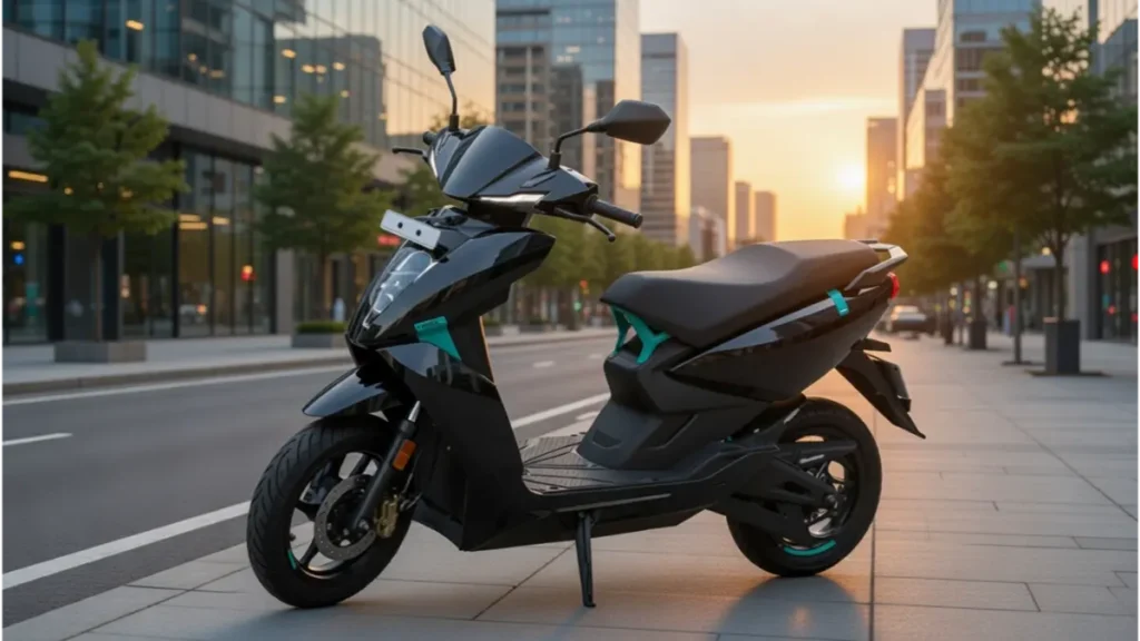 Front view of Ather 450 Apex