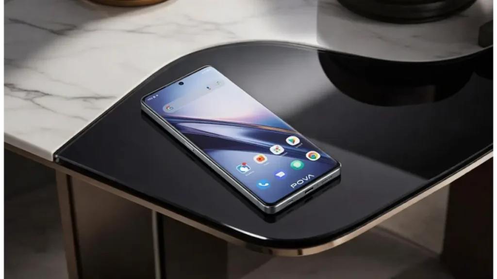 Tecno Pova Curve 2 front curved display