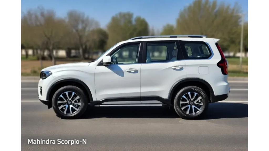 Mahindra Scorpio-N side view