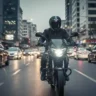 2026 Bajaj Pulsar 150 with new LED headlight running on a city road.
