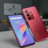 Realme Narzo 90x 5G Maroon Red edition front and back design.