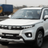 Maruti Brezza running on highway