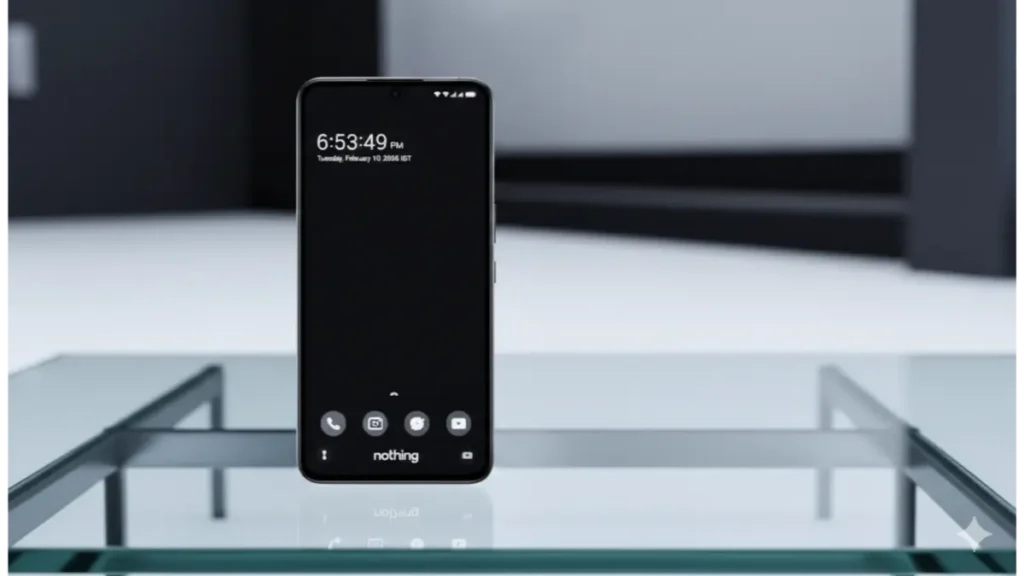 Nothing Phone 4a Pro front display