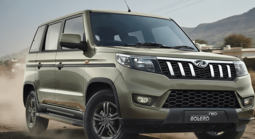 Mahindra Bolero Neo exterior design