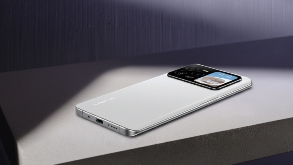 Lava Agni 4 5G smartphone featured design