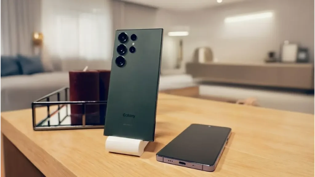 Samsung Galaxy S23 Ultra 5G flagship smartphone with quad camera