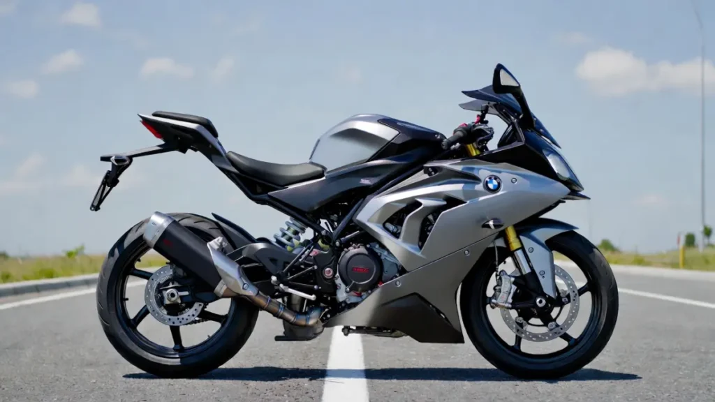 BMW G 310 RR side profile showing sporty design