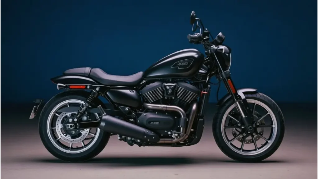 Side profile of Harley-Davidson X440 showcasing the 440cc engine.