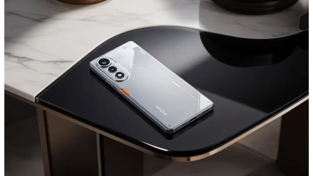 Tecno Pova Curve 2 back panel design