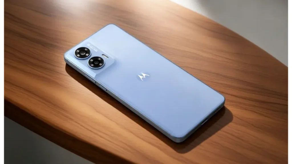 Moto G96 5G back view