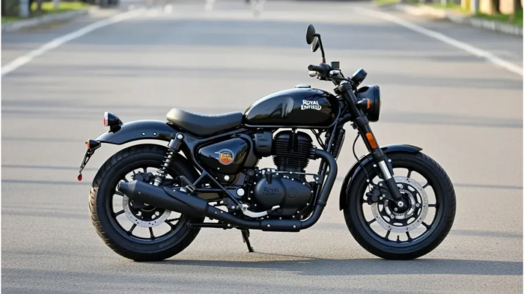 Royal Enfield Shotgun 650 side profile design