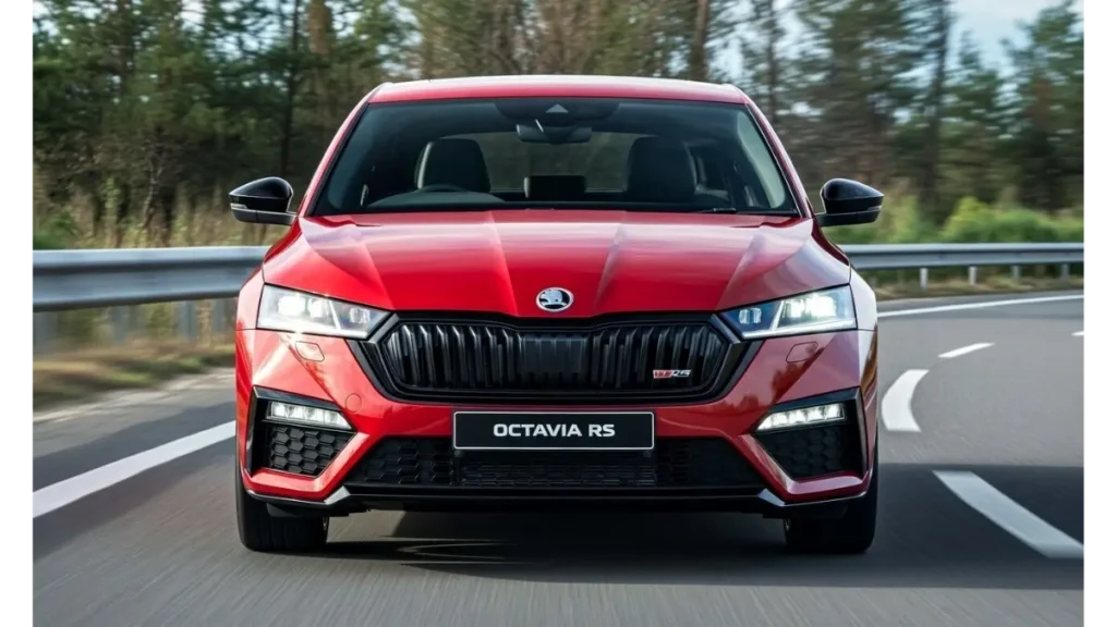 Skoda Octavia RS front view design