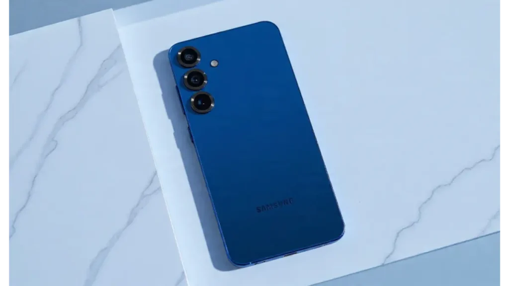 Samsung Galaxy S25+ rear triple camera module