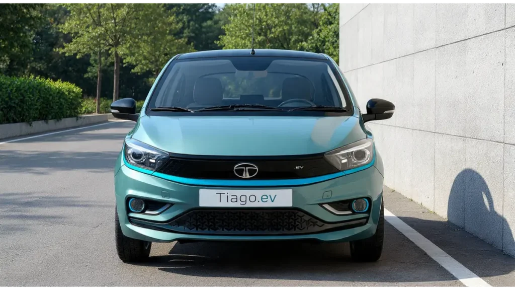 Tata Tiago EV front view