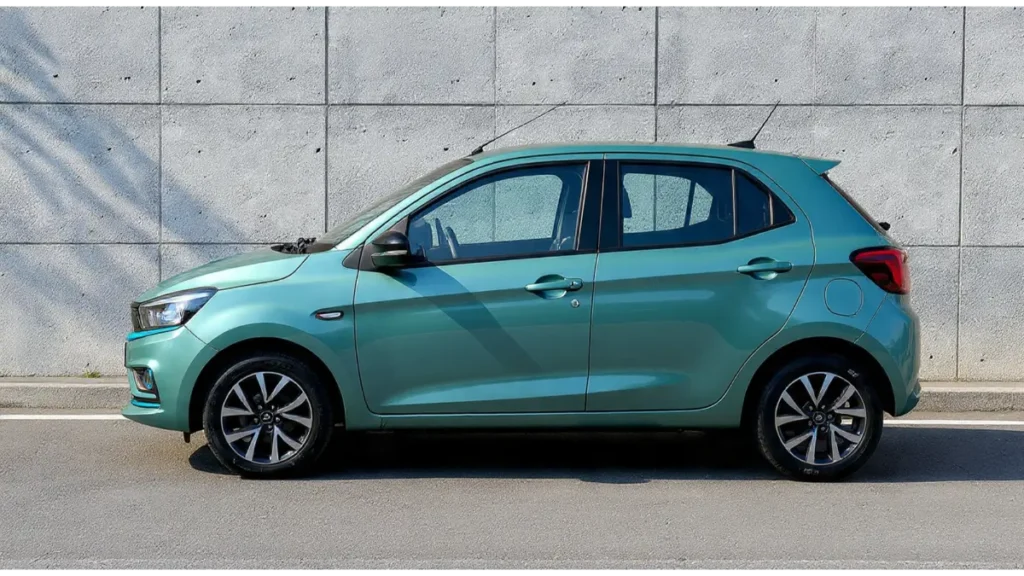 Tata Tiago EV side view