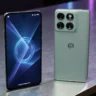 Motorola Edge 60 Pro front curved display and back design.