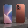Vivo V70 front and back design on table