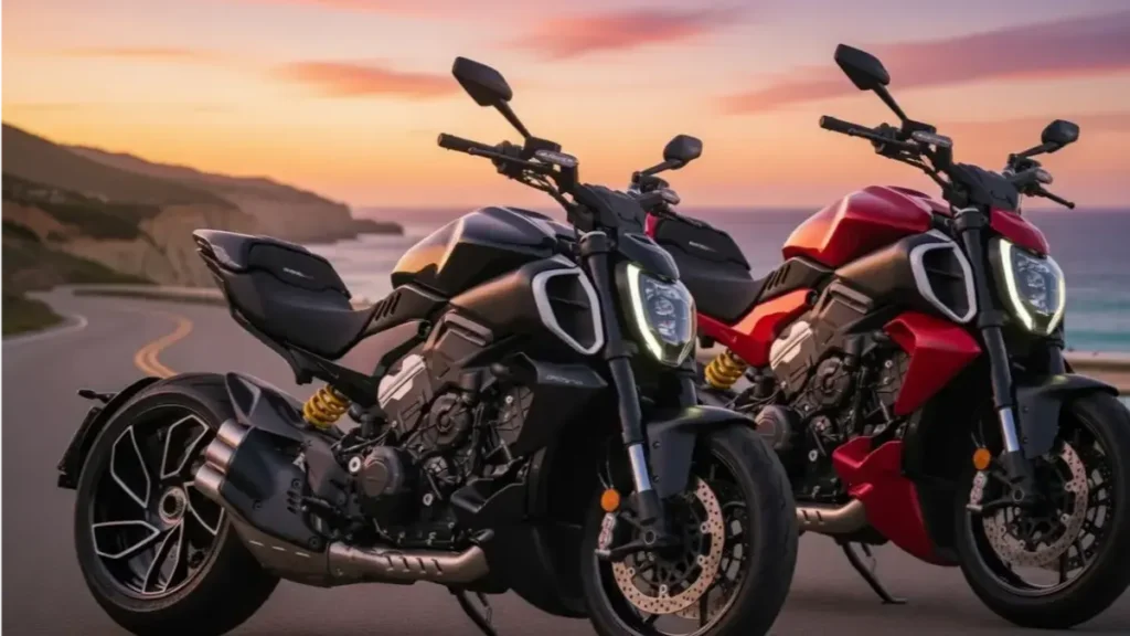 Side view of Ducati XDiavel V4