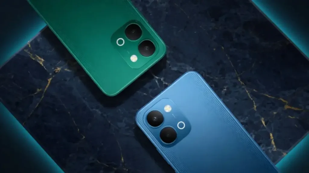 Vivo Y51 Pro 5G 50MP dual camera setup.