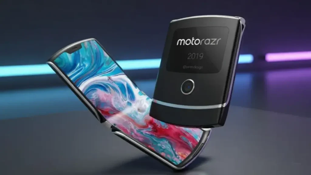 Motorola Razr Fold unfolded
