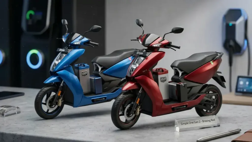 Simple One Gen 2 on a stylish desk showcasing dual batteries.