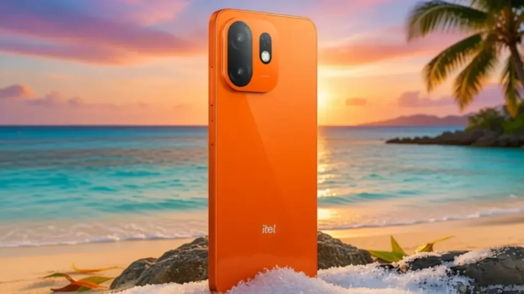 Rear camera design and rugged build of itel Zeno 100.