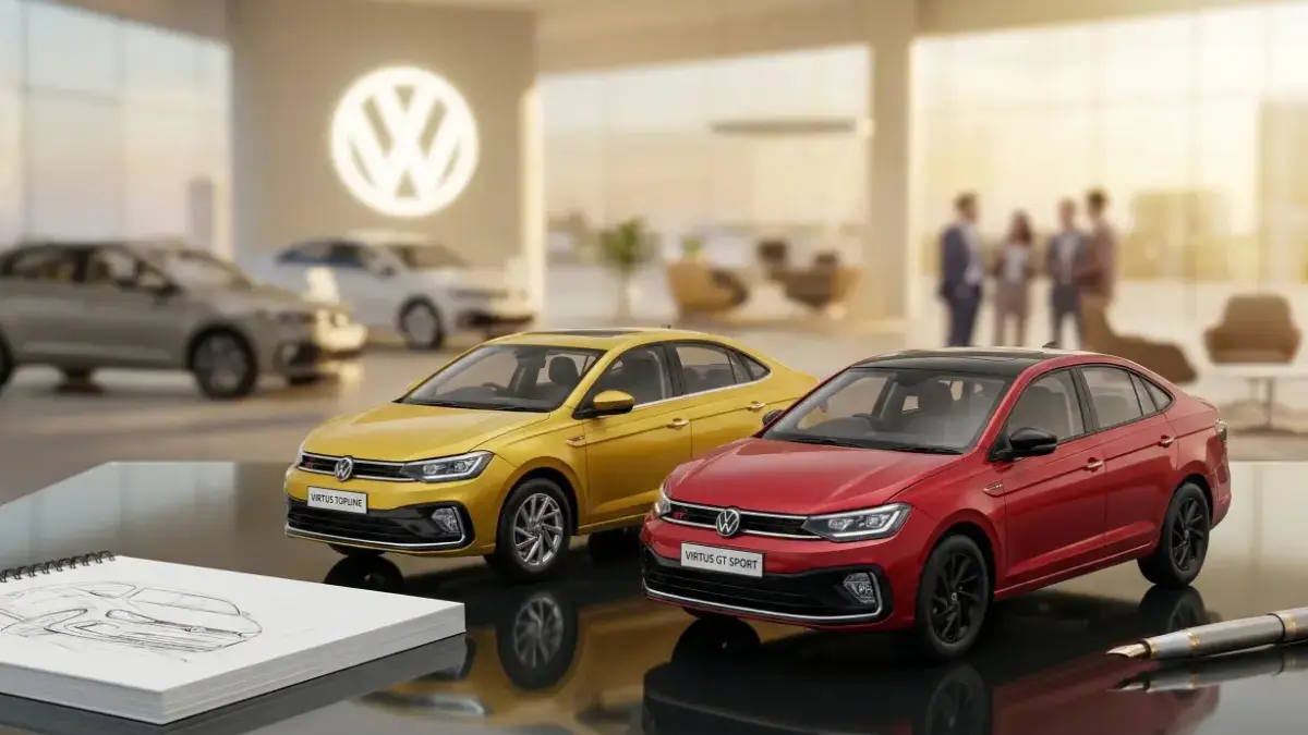 Volkswagen Virtus 2026: सेगमेंट की सबसे सुरक्षित और दमदार सेडान में से एक, जानें ताज़ा कीमतें और सटीक माइलेज