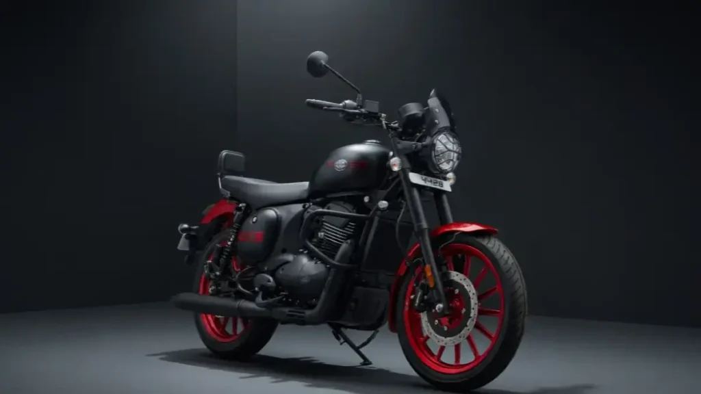 Side profile of Jawa 42