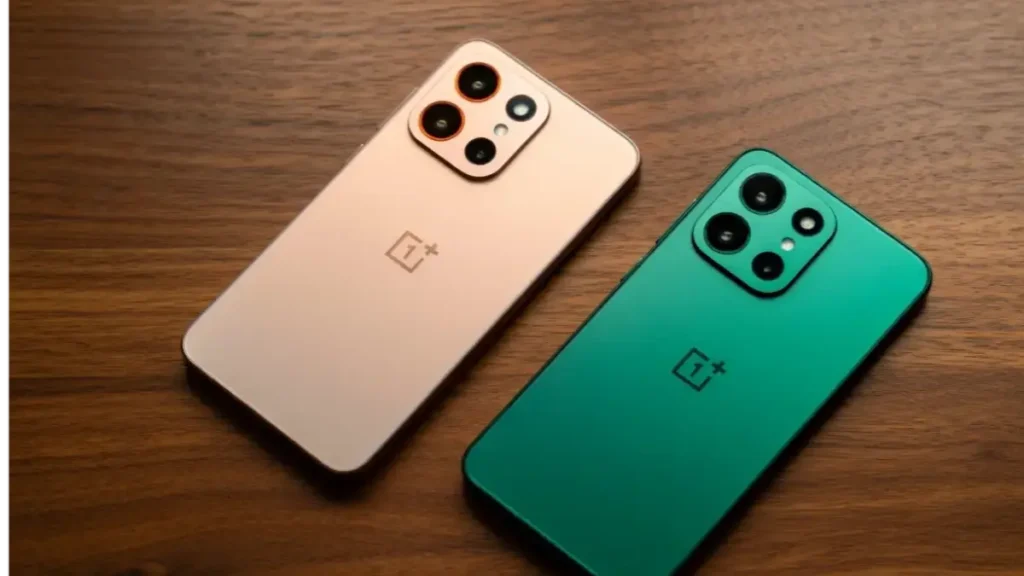 Close-up of OnePlus Nord 6 50MP OIS camera setup.