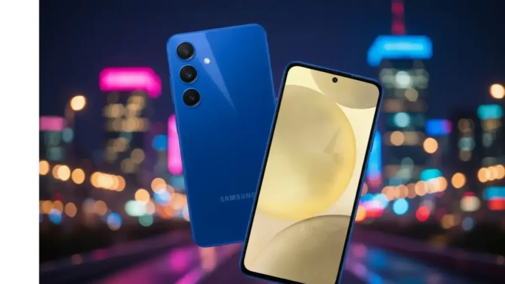 Close-up of Samsung Galaxy S24 Onyx Black