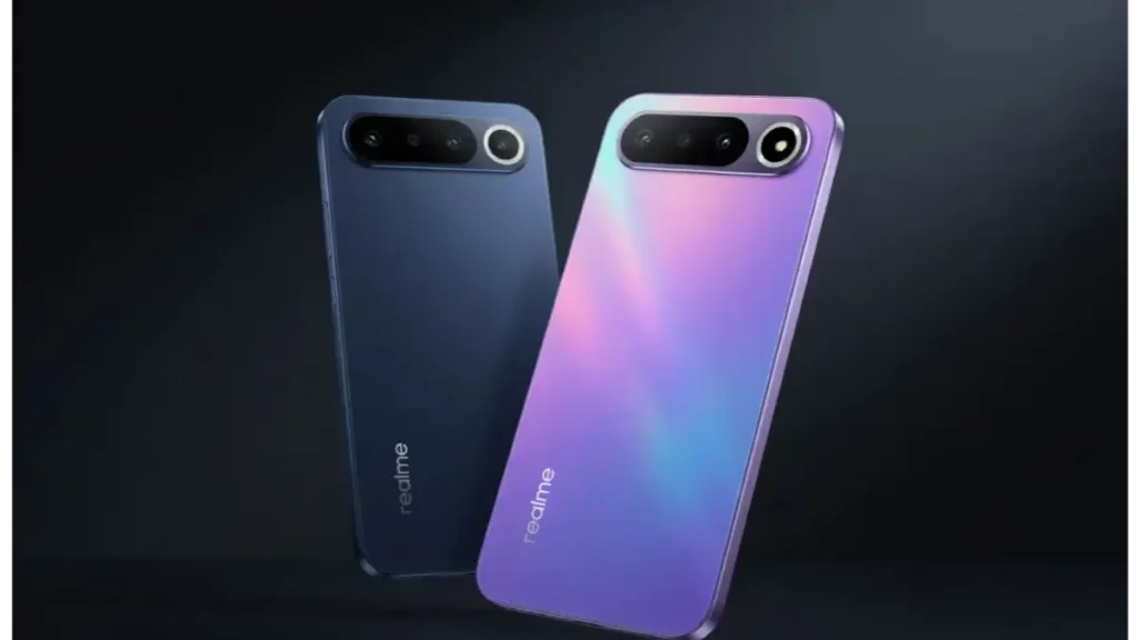 Close-up of Realme 16 5G rear camera