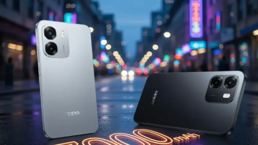 Close-up of OPPO A6 4G 50MP