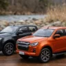 Isuzu V-Cross 2026 on a stylish desk highlighting its rugged pick-up design.
