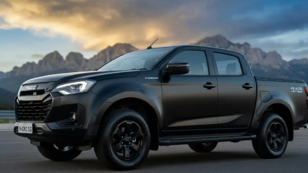 Side profile of Isuzu V-Cross 2026