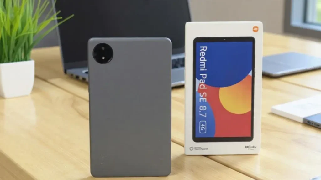 Close-up of Redmi Pad SE 8.7 4G