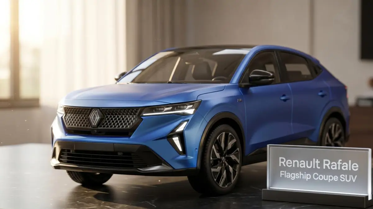 Renault Rafale 2026 में मिलेगा Hybrid Power और Premium Cabin, जानें पूरी डिटेल