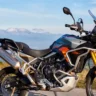 Side view of Triumph Tiger 900 Alpine Edition