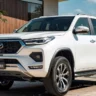 Side profile of Next-Gen Toyota Fortuner showcasing its premium look and off-road capability.