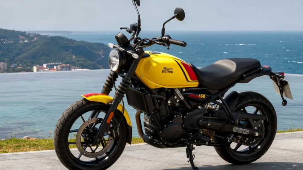 Royal Enfield Guerrilla 450 side profile