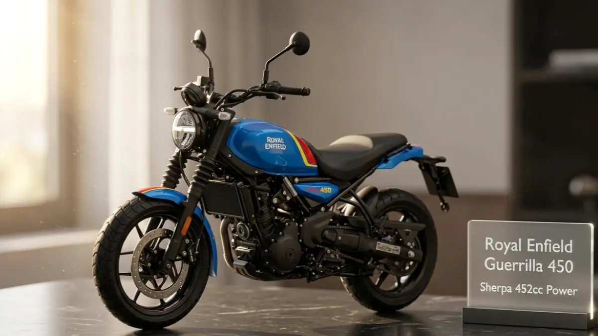 Royal Enfield Guerrilla 450: Sherpa Engine और TFT Features के साथ नई Roadster