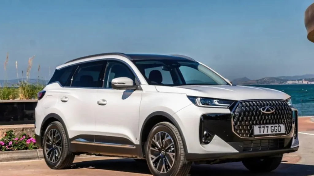 Chery Tiggo 7L side profile