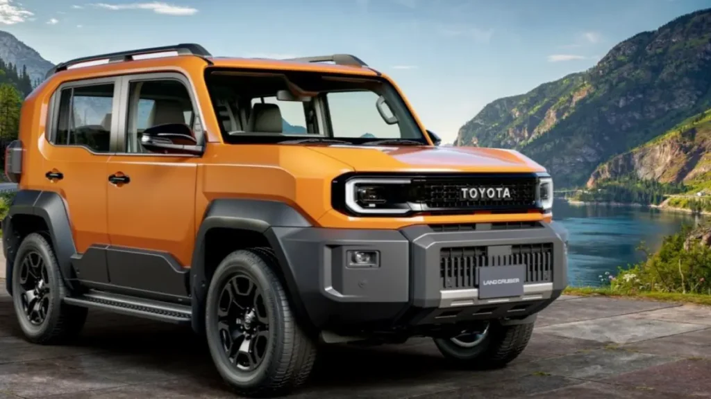 Toyota Land Cruiser FJ side profile